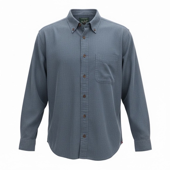Woolrich Other - Woolrich Original Outdoor Clothing Company Grey Button Down Flannel Shirt XL